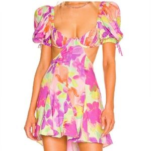 For Love & Lemons Mya Mini Dress